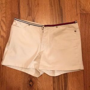 White Shorts